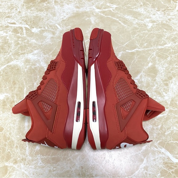 Jordan 4 Retro Brick by Brick -Men's Casual Sneakers Shoes - Picture 7 of 10